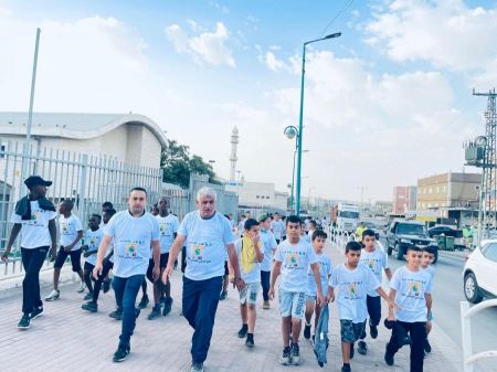 رهط : الرياضة تجمعنا - أخوة وجيرة وأبناء بلد 